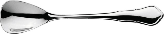VEGA Eislöffel Chippendale kurz, 12er Pack, Silber, Edelstahl, Länge: 13,9 cm - Bild 1