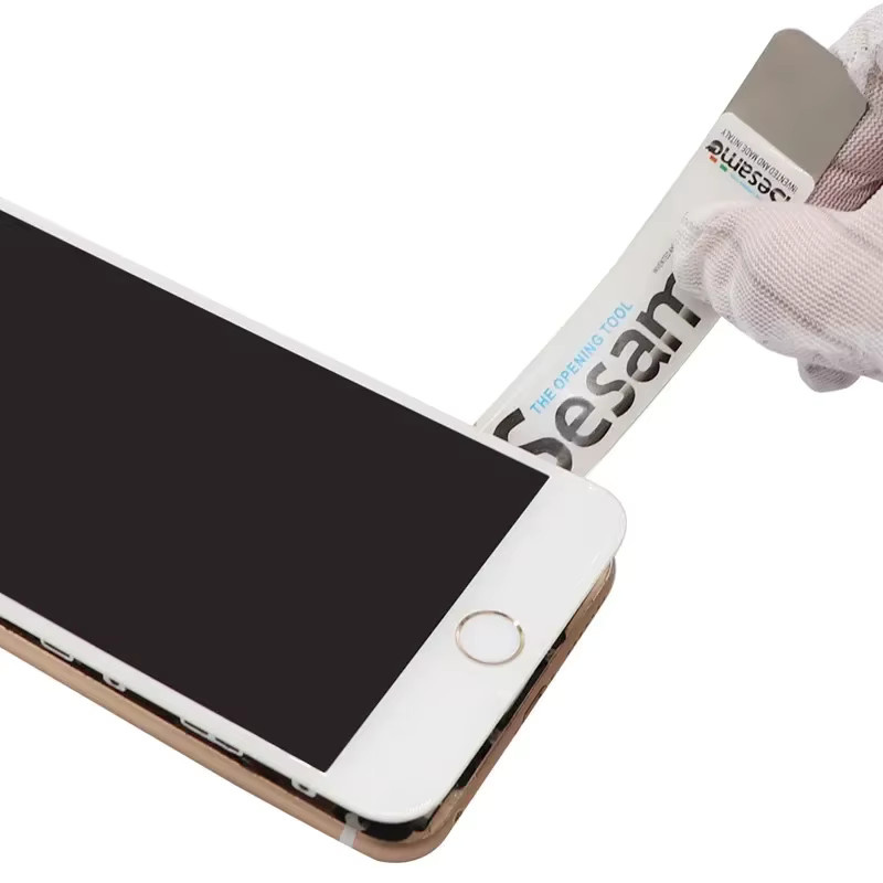 Edelstahl Öffnungswerkzeug Set für Samsung, iPhone und iPad, Silber, 2/5 Stück - Bild 3
