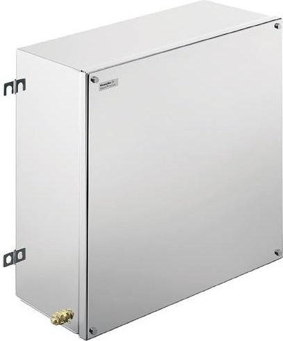 Weidmüller KTB FS 484820 S4E2 Wand-Gehäuse aus Edelstahl in Silber, B/T/H: 48,0 x 48,0 x 20,0 cm - Bild 1