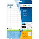 Herma Premium Universaletiketten weiß, 25 Bogen DIN A4, 4725 Etiketten, Breite: 25,4 mm, Höhe: 10 mm - Bild 2