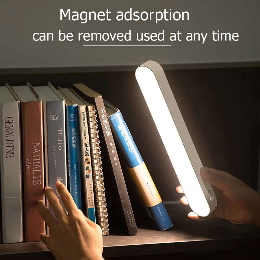 Lyfs Magnetische LED Schreibtischlampe in Weiß mit USB-Anschluss und Touch-Bedienung für Home Office und Schlafzimmer - Bild 2