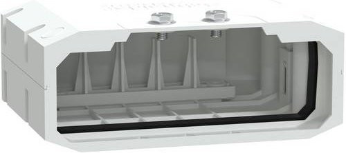 Schneider Electric ITSC400GS42CIE Endabschluss für I-Line Track 250 und 400A, rechte Seite, IP42, Weiß - Bild 1