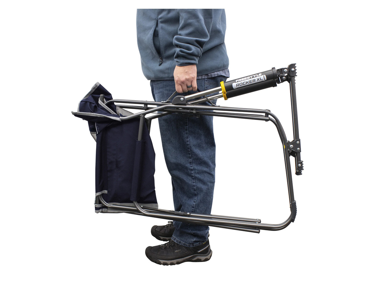 GCI Freestyle Rocker XL Campingstuhl mit Schaukelfunktion in Indigo Blue - Bild 2