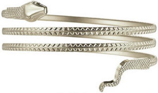YULIN Armband, Schlangenform, Zinklegierung, beige, Damen - Bild 1