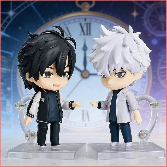 TOPTOY Link Click Nendoroid Q Version Actionfiguren Cheng Xiaoshi 2161 und Lu Guang 2162 bewegliche Figuren mit wechselbaren Gesichtern - Bild 1