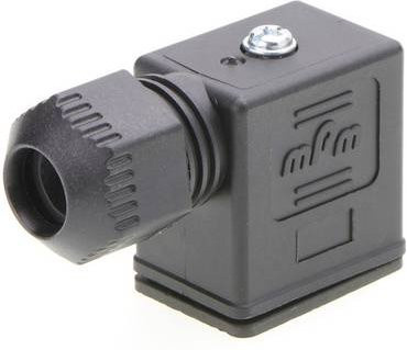 Molex DIN 43650 Steckverbinder mit 2 Polen in Schwarz 1212020012 - Bild 1