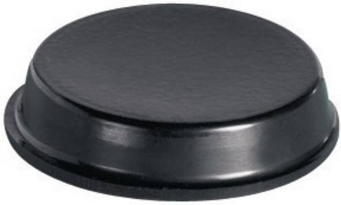 PB Fastener Gerätefuß BS-44-BK-R-7 selbstklebend, rund, Schwarz, 7 Stück, Durchmesser: 19,1 mm, Höhe: 4,1 mm - Bild 1