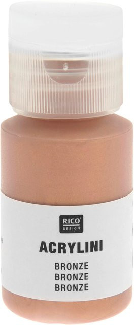 Rico Design Acrylini Acrylfarbe in Bronze - Bild 1