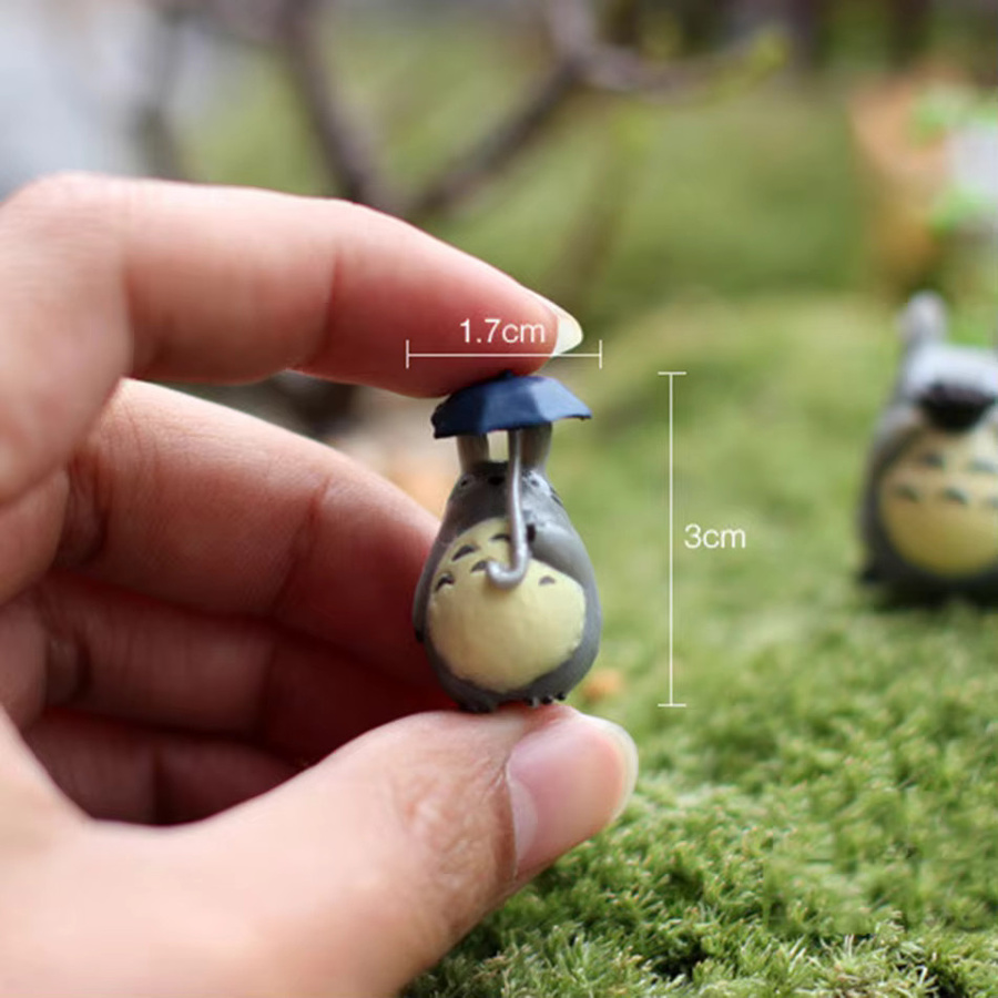 Anime Miyazaki Hayao Totoro Figur, 12-teiliges Set, Mini Statue - Bild 4