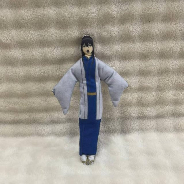 Yiran toy Gintama Gintoki Kagura Cosplay Plüschpuppen, 26cm - Bild 1