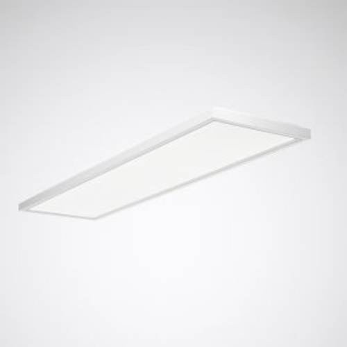 Trilux LED-Deckenleuchte 8162740 in Weiß mit rechteckiger Form und Aluminiumgehäuse - Bild 1