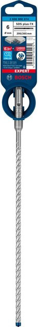 Bosch Expert SDS plus-7X Hammerbohrer Silber Durchmesser: 6 mm, Gesamtlänge: 265 mm - Bild 2