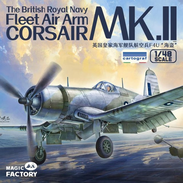 Magic Factory The British Royal Navy Fleet Air Arm Corsair MK. II, Fahrzeug, 1:48 - Bild 1