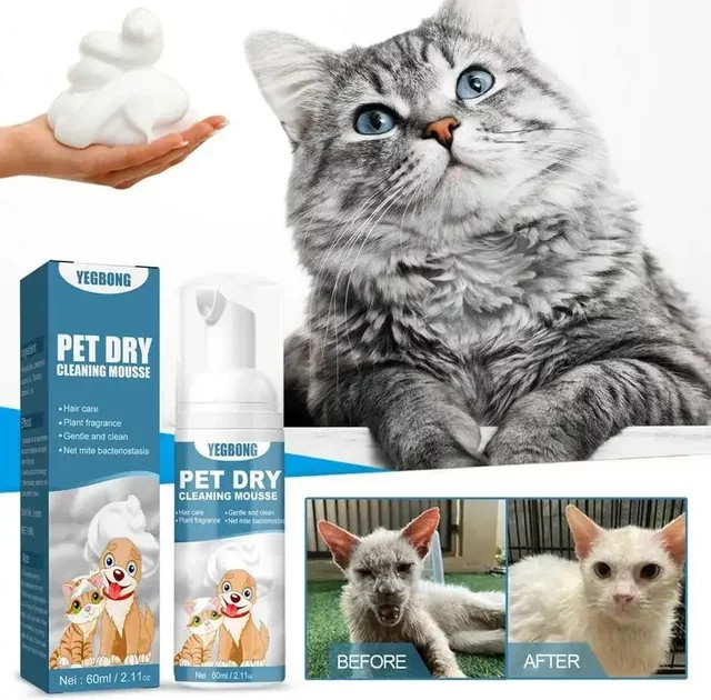 YEGBONG Reinigungsmousse Wasserloses Shampoo für Hunde und Katzen - Bild 1