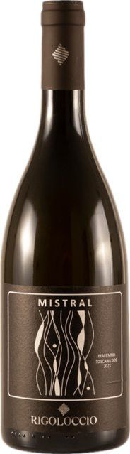 Rigoloccio Mistral Chardonnay Weißwein, Maremma Toscana, 2021, trocken, 0,75 l - Bild 1