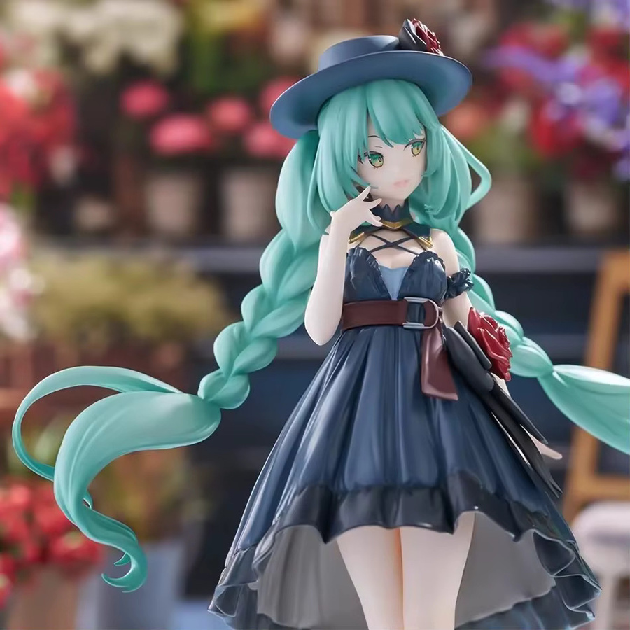 Hatsune Miku Trio Actionfiguren, Schwarzes Kleid, 20cm - Bild 2