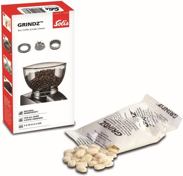 Solis GRINDZ Reinigungstabletten für Kaffeemühlen, 3 x 35 g, Weiß - Bild 2