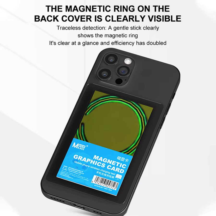 MaAnt M096 Magnetische Ringerkennungsplatte für kabelloses Laden von Mobiltelefonen - Bild 5