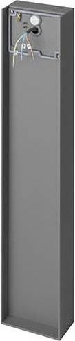 Brumberg 81440180 Pollerunterbau aus Aluminium in Schwarz und Grau (Strukturgraphit) - Bild 1