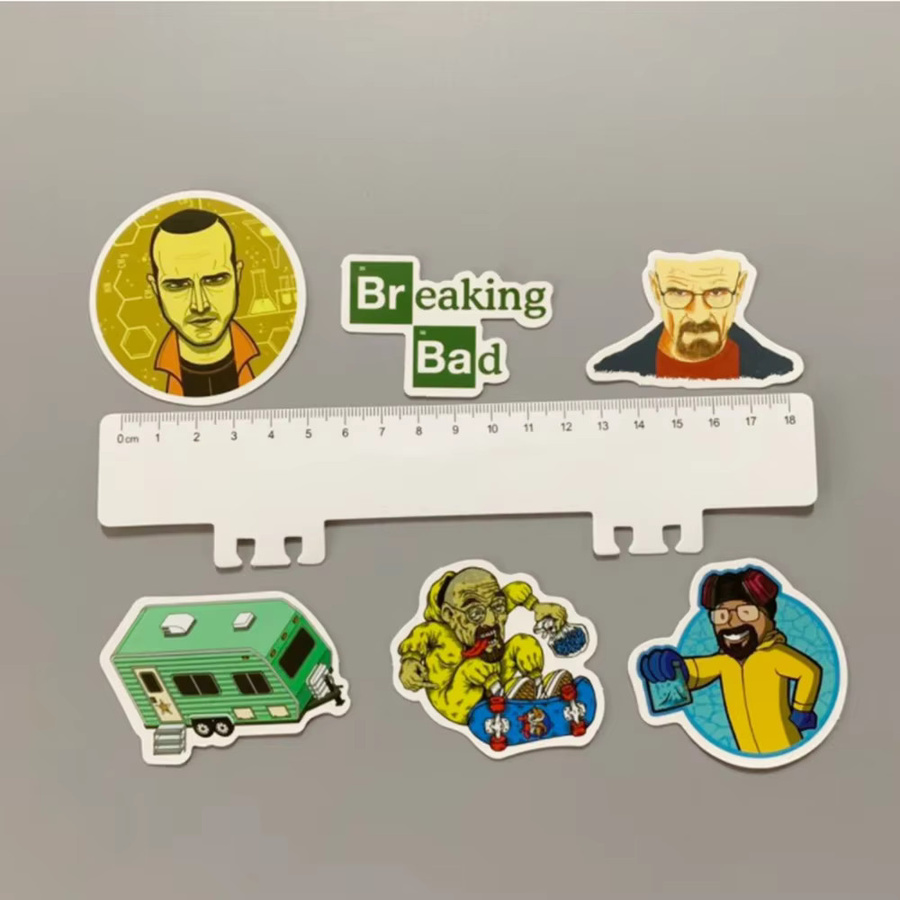GOGOTU Breaking Bad Aufkleber, 50 Stück, Kunststoff, Bunt / Mehrfarbig - Bild 4