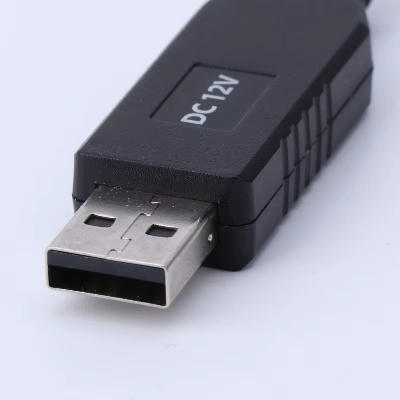 USB zu 4-poligem PC-Lüfter Adapter Kabel für 5V bis 12V Gehäusekühlung in Schwarz - Bild 5