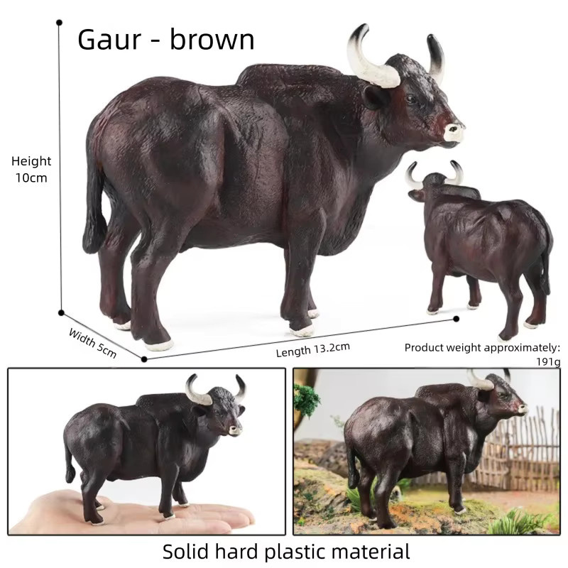 Oenux Stierkampf-Szenen-Sets, Rinder-Tiermodell, Texas Longhorn Bulle, Büffel, Kuh - Bild 2