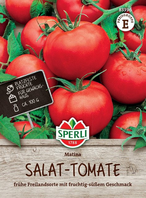 SPERLI Salat-Tomaten-Samen Matina rote Gemüsesamen - Bild 1