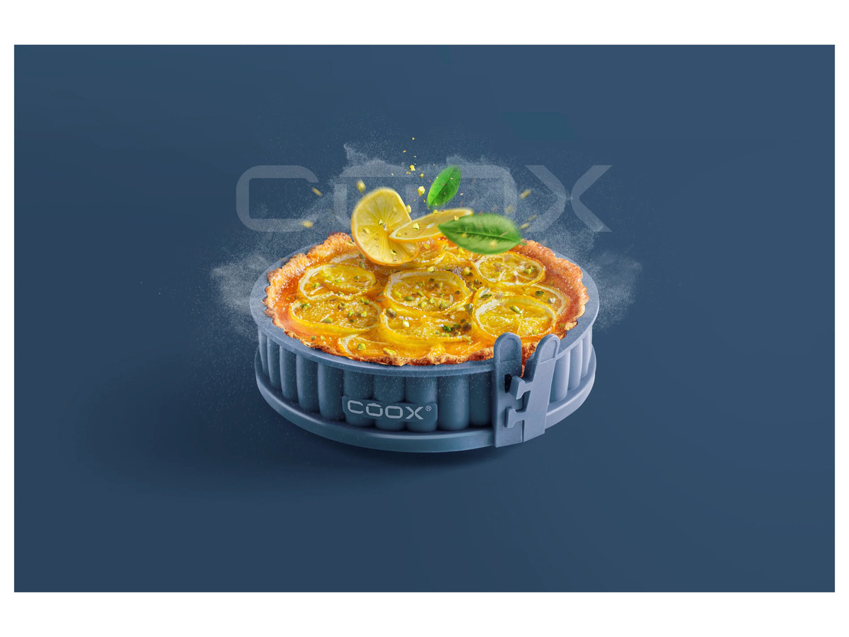 COOX Quicheform mit Glasboden in Blaugrau - Bild 2