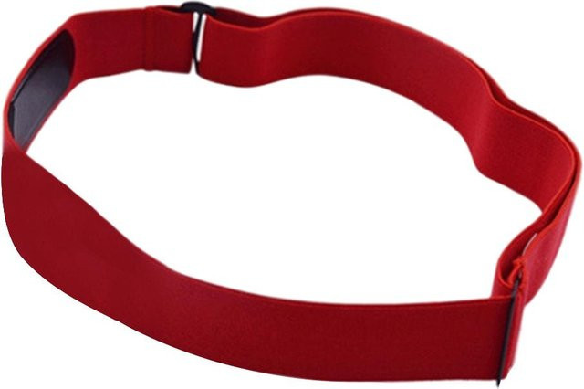 Wosawe Outdoor Sports Herzfrequenzmesser Brustgurt mit Bluetooth als verstellbares Ersatzband in Braun und Rot - Bild 1