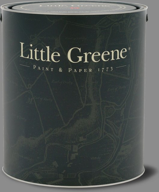 Little Greene Absolute Matt Emulsion Wandfarbe Mid Lead Colour 114 Grau 2,5 l - Bild 1
