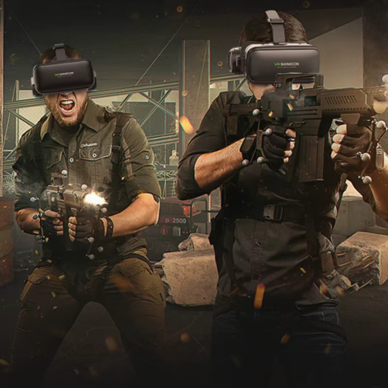 VR Shinecon 6.0 Virtual Reality Brille 3D Headset für iPhone und Android Smartphones in Schwarz - Bild 5