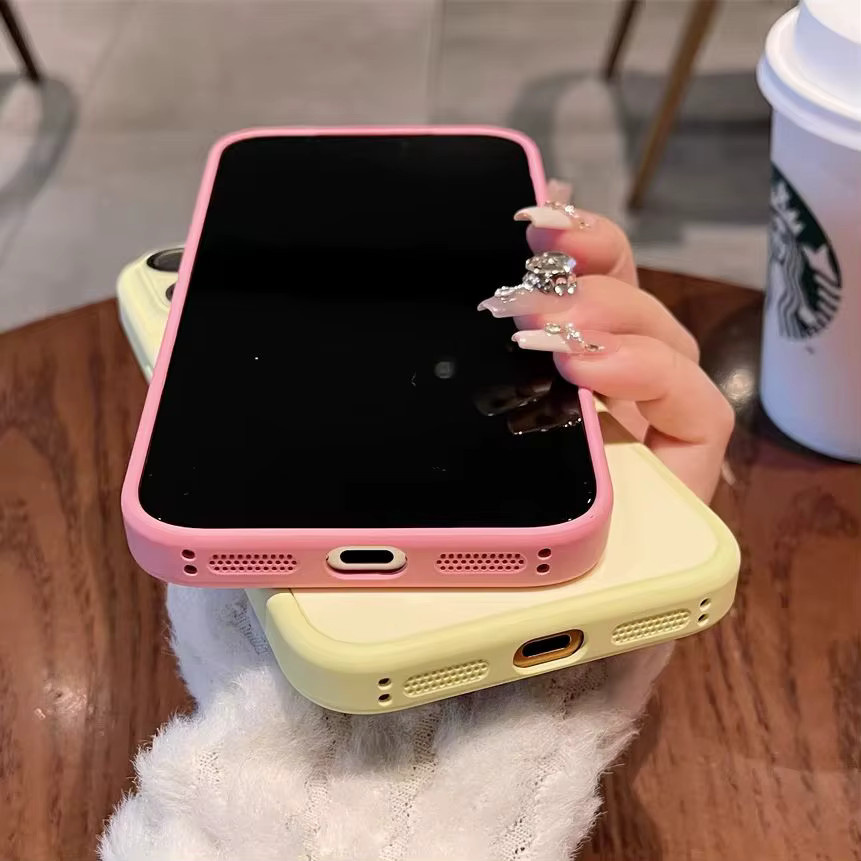 Flüssigsilikon-Schutzhülle mit großem Fenster und Glaslinsenschutz für Apple iPhone 17 16 15 14 13 12 Pro Max in Purple - Bild 2