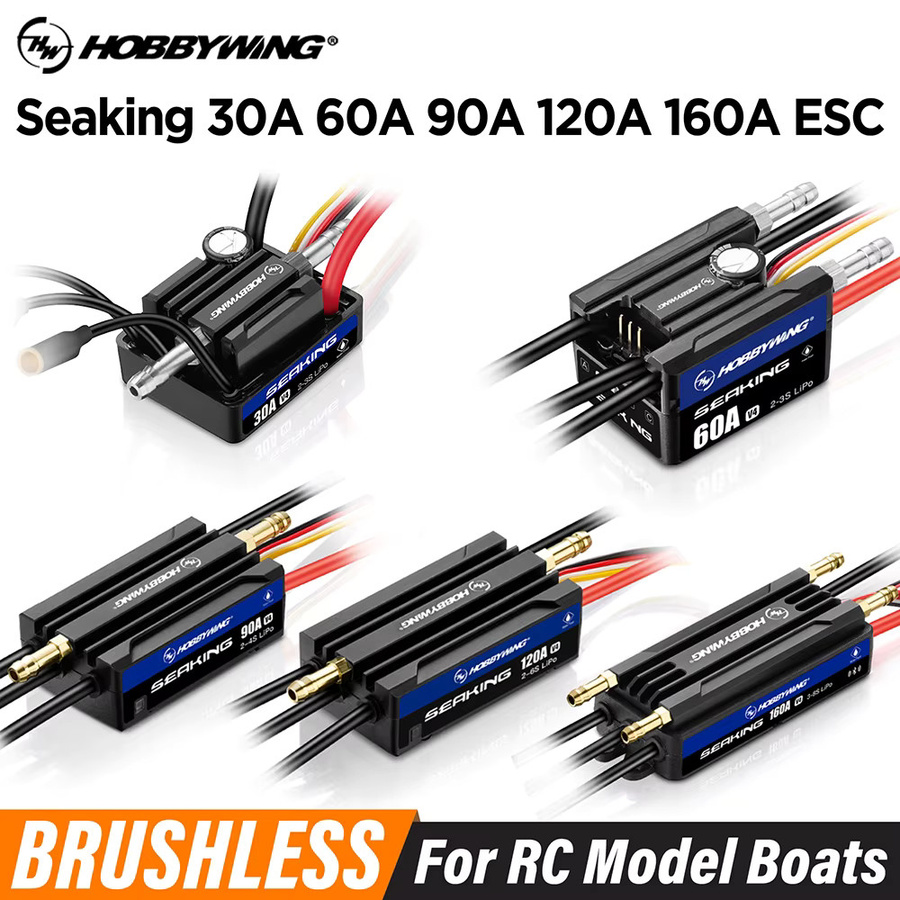 Hobbywing Seaking V4 ESC, vollständig wasserdichtes Design - Bild 4