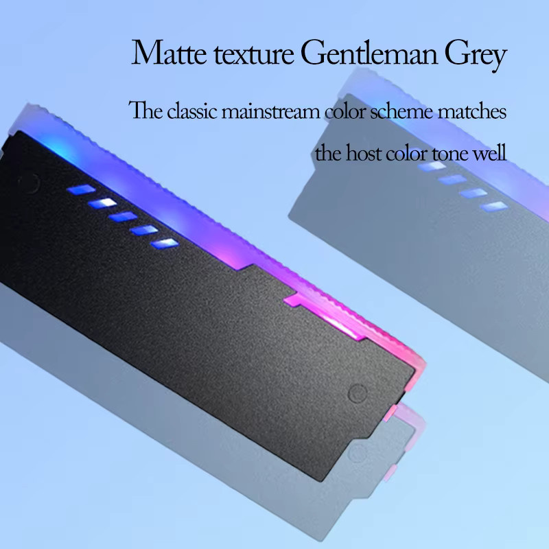 AuyiHomu ARGB RAM-Kühlkörper mit adressierbarer RGB-Speicherkühlung in Multicolour - Bild 6
