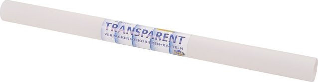folia Transparentpapier extra stark Weiß B: 50,5 cm, H: 70 cm - Bild 1