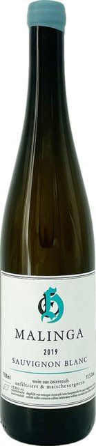 Malinga Wines Sauvignon Blanc Weißwein, 2019, Niederösterreich, trocken, 0,75 l - Bild 1
