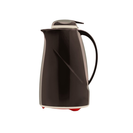 Helios Isolierkanne Wave Push mit Drucktaste, 1,5 l