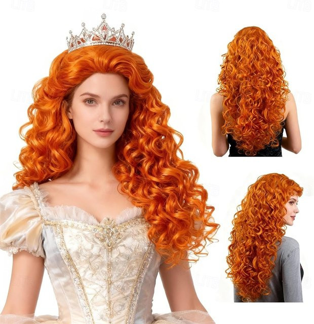 hairjoy Kunsthaar-Perücke, lange lockige Wellen - Bild 1
