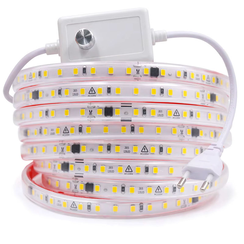 KISUFU RGBIC LED Streifen Licht IP67 wasserdicht, Weiß, 220V AC - Bild 4