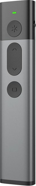Kabellose Presenter-Präsentationsfernbedienung mit grünem Laserpointer von Bai Fen Bai-Digital 3C in Grau - Bild 1
