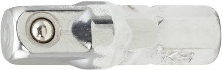 KS Tools Steckschlüssel-Adapter Antrieb 1/4 Zoll 21 mm Silber - Bild 1