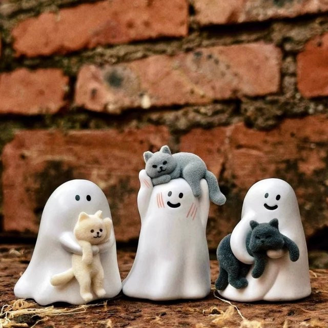 52TOYS Ghody Behold My Cat Serie Blind Box Kawaii Nachtleuchtende Sammelfigur Multicolor - Bild 1