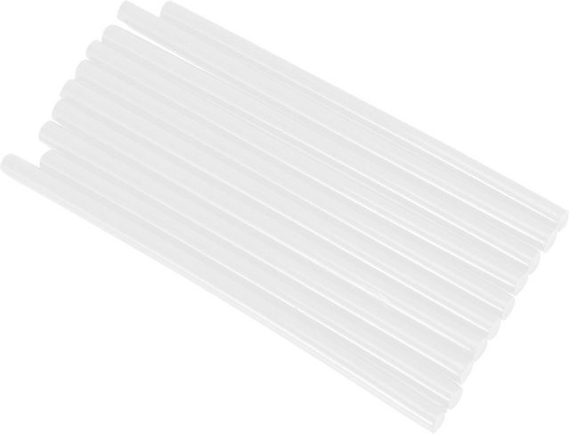 Kkmoon Heißklebestifte Set, 10 Stück bunte und transparente Klebestifte für 20W Heißklebepistolen, Durchmesser: 7 mm, Länge: 150 mm - Bild 1