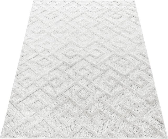 Ayyildiz Hochflorteppich Pisa in Creme im skandinavischen Stil, Breite: 160 cm, Länge: 230 cm - Bild 1