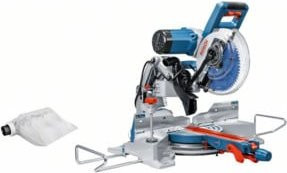 Bosch Professional Kapp- und Gehrungssäge GCM 10 GDJ mit 1800 W und 254 mm Sägeblatt in Blau - Bild 2