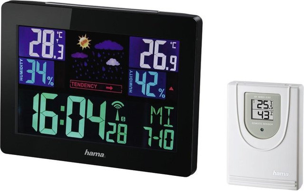 Hama Wetterstation Color EWS-1400 in Multicolour