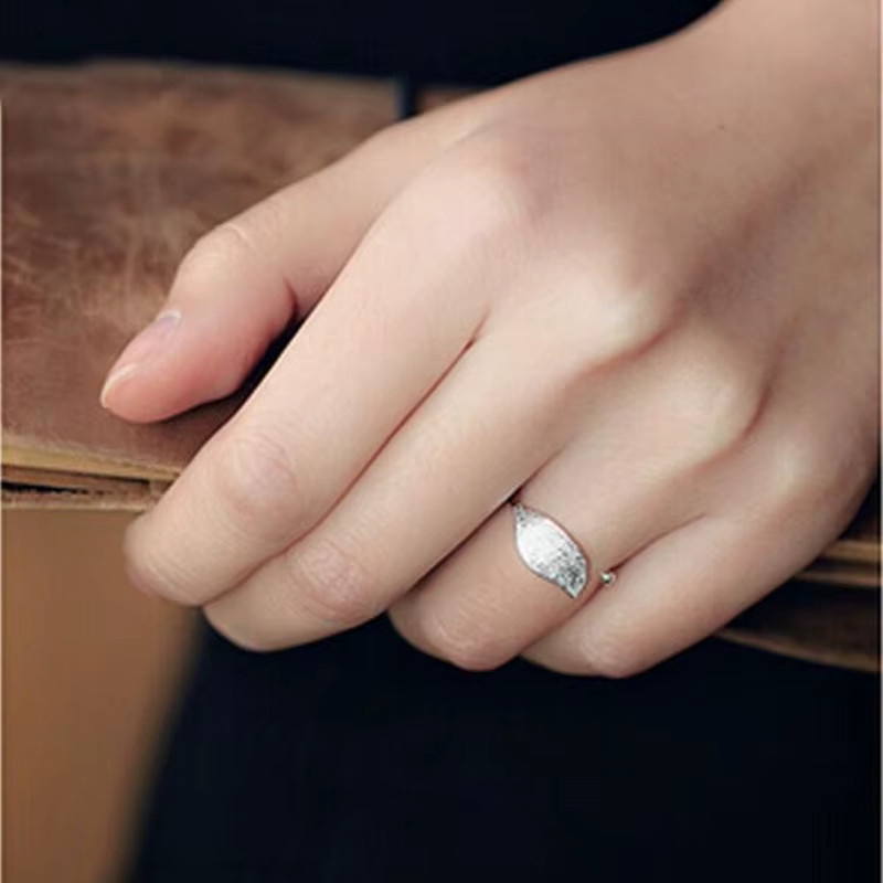GaGa-Duck Ring, 925 Silber, Blätter - Bild 2