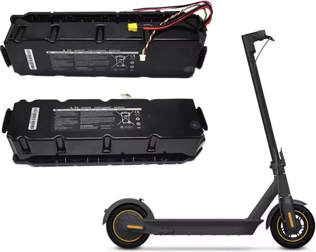 Ninebot Original Akku für Elektroroller Ninebot Max G30 G30D G30LP, 36V, 15300mAh, Schwarz - Bild 1