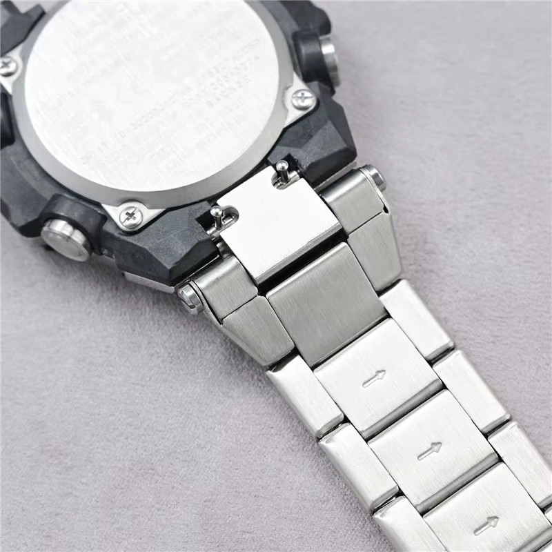 strapfreak Uhrenarmband Edelstahl, Silber, Herren - Bild 2