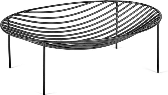 Serax Nana Schale oval in Schwarz aus Stahl für den Tisch - Bild 1